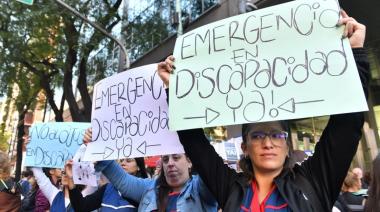 Movilización por discapacidad: agrupaciones rechazan el veto presidencial