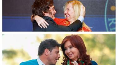 Cristina Kirchner y Kicillof buscan capitalizar la crisis que sacude a Javier y Karina Milei
