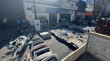 Villa Pueyrredón: secuestran más de 1.500 autopartes ilegales en un taller