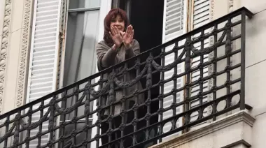 Cristina Kirchner saludó a la militancia en el aniversario del intento de magnicidio