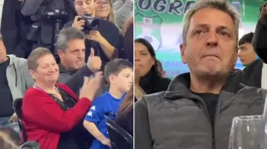 Massa al borde de las lágrimas por los elogios de Kicillof en Tigre
