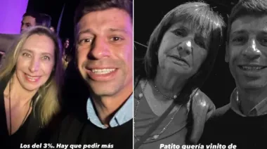 "La del 3%" y "vinito de caja": candidato de LLA se burló de Karina Milei y Patricia Bullrich