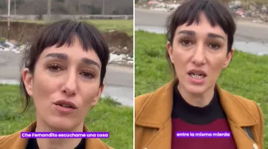 Leila Gianni 'felicitó' a Fernando Espinoza tras ser vapuleada en La Matanza