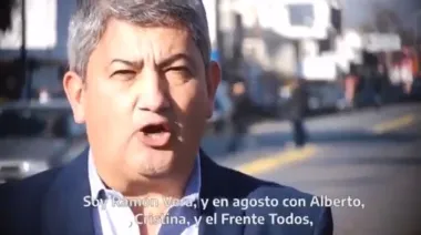 Viralizan un spot del puntero de LLA, Ramón Vera, pidiendo el voto por Cristina