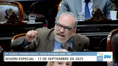 Gritos y abucheos: Fernando Iglesias se despachó contra "el club del helicóptero"