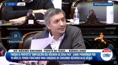 ¿Se poda el régimen de Zona Fría? La 'premonición' de Máximo Kirchner en el 2021