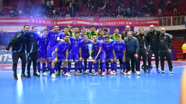 La selección argentina gritó campeón en el triangular internacional de futsal