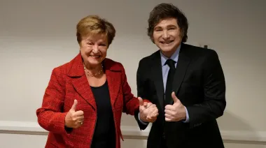 FMI y Argentina: Milei se reúne con Georgieva en busca de apoyo