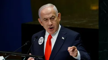 Benjamin Netanyahu convierte un código QR en herramienta de diplomacia internacional