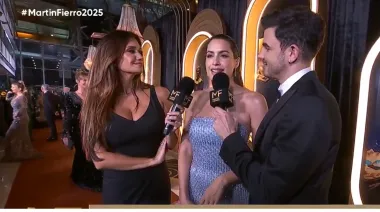 Milett Figueroa se encontró con una ex de Tinelli en el Martín Fierro