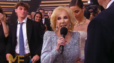 El llanto de Mirtha Legrand en los Martín Fierro