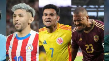 Uruguay, Paraguay y Colombia buscan la clasificación a la Copa Mundial de Fútbol 2026