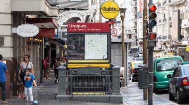 Subte Línea B: desde mañana cierra la estación Uruguay por obras de renovación integral