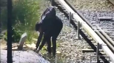 Intentó robar cables del ramal Mitre, pero quedó detenido