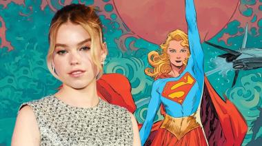Supergirl en acción: filtran imágenes de Milly Alcock en el rodaje