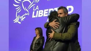 En medio de la polémica, Milei abrazó a Martín Menem y lo mostró en redes