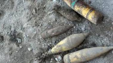 Córdoba: un hombre encontró cinco artefactos explosivos mientras remodelaba su casa