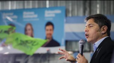 Kicillof tensiona la campaña con acto sindical y críticas a Milei