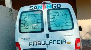 Un empleado público fue a un hotel alojamiento en una ambulancia municipal
