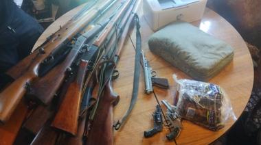 Lugano: tras un allanamiento por violencia de género, encuentran un arsenal