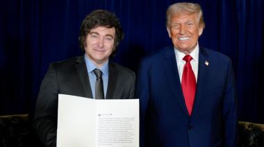 Trump respalda al presidente argentino y predice su triunfo electoral