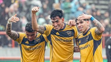 Bajo una llovizna, Boca le ganó a Aldosivi en Mar del Plata y se prende en la pelea