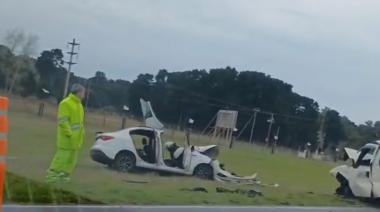 Una persona fallecida y dos heridos fue el saldo de una fatal choque en la Ruta 11