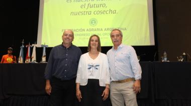 Andrea Sarnari fue reelegida como presidenta de Federación Agraria Argentina