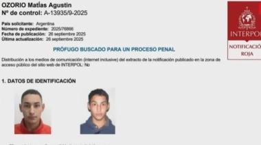 Interpol emitió la captura internacional de la mano derecha de “Pequeño J”