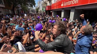 Milei sale a la ruta para blindar su voto en los últimos días