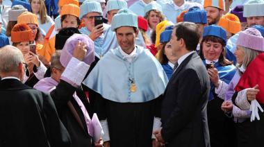 Rafael Nadal también hizo historia en la universidad: Doctor Honoris Causa en Salamanca