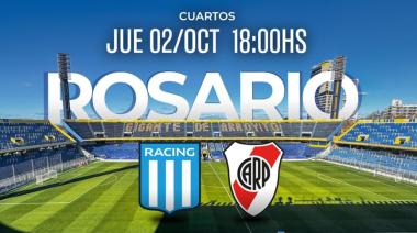 La APREVIDE informó las rutas para el traslado de hinchas de Racing y River rumbo a Rosario