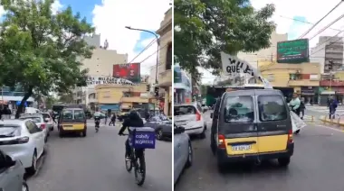 Jorge Macri mandó a sacar los pasacalles contra Milei en el Movistar Arena