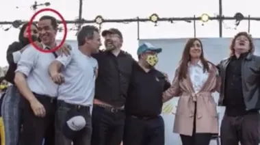 Desmienten una supuesta foto de Milei con Fred Machado del 2021