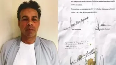 Encontraron el contrato por un millón de dólares entre Espert y el narco Fred Machado