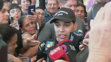 Reapareció Thiago Medina tras su milagrosa recuperación