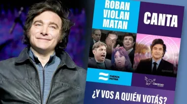 Javier Milei lanzó una encuesta en X con duros ataques a dirigentes peronistas
