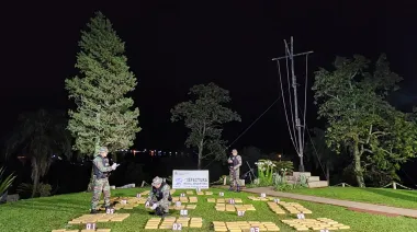Prefectura incautó más de 288 kilos de droga en un operativo sobre el río Paraná