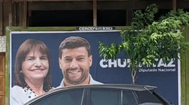 Ordenan a Gabriel Chumpitaz retirar carteles por usar la imagen de Patricia Bullrich