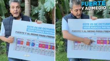 "Fuerte al medio": Massa reapareció y recordó la derrota de Milei en PBA