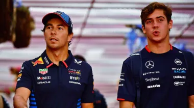 Colapinto reveló su admiración por Checo Pérez antes del GP de México