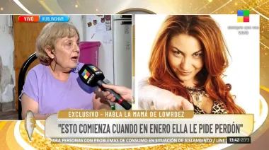 El desgarrador relato de Mabel, la madre de Lowrdez
