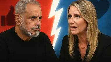 Jorge Rial vs. Nina Varsavsky: el cruce que sacudió las redes