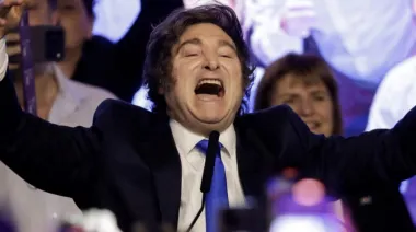 Milei celebró desde el búnker: “Los argentinos le dijeron basta al populismo”