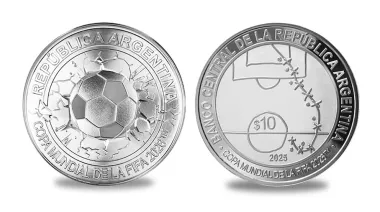 El BCRA presentó una moneda por el Mundial 2026: dónde conseguirla