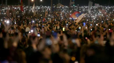 Un año después del derrumbe en Novi Sad, la indignación en Serbia no se apaga