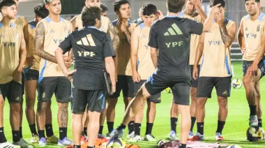 La selección argentina Sub-17 ya entrena en Doha de cara al debut en el Mundial