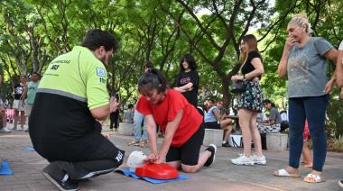 La Ciudad hará capacitaciones gratuitas para que los vecinos aprendan a salvar vidas