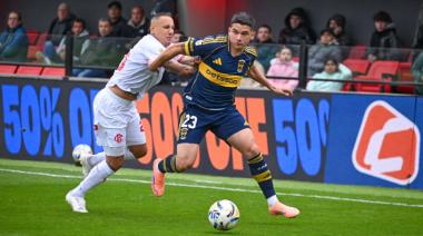 Boca se lo dio vuelta a Barracas y se mete en zona de Libertadores