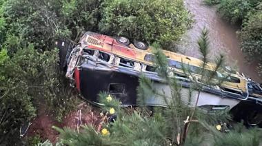 Tragedia en Misiones: ya son nueve las víctimas fatales en el micro que cayó a un arroyo tras un choque